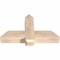 Ekena Millwork Eugene Smooth Timber Gable Bracket, Douglas Fir, 36"W x 21"H x 5 1/2"D x 5 1/2"F, 14/12 Pitch GBW036X21X0606EUG00SDF - alternate 5